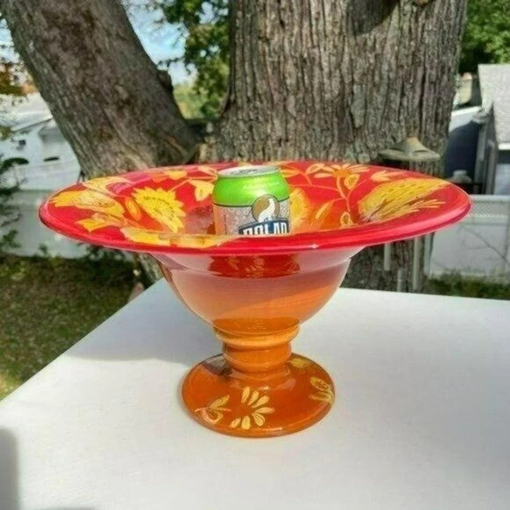 Gates Ware Vintage Hand Painted 13.5